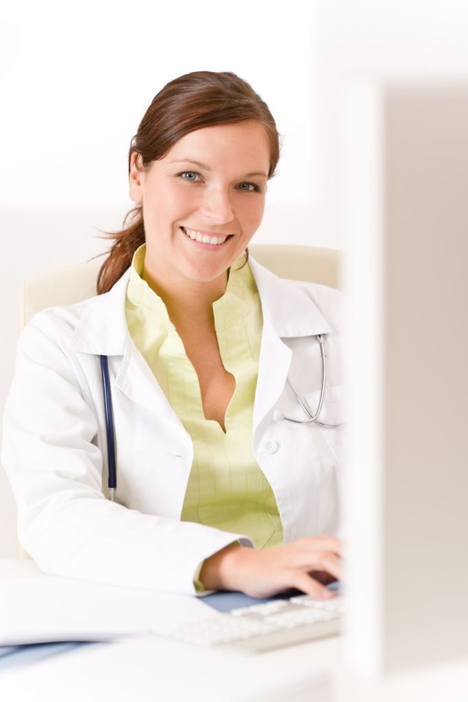 Online training in healthcare